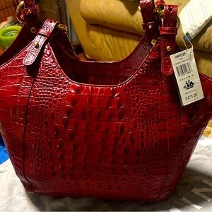 Brahmin Emily Cranberry Melbourne Bag